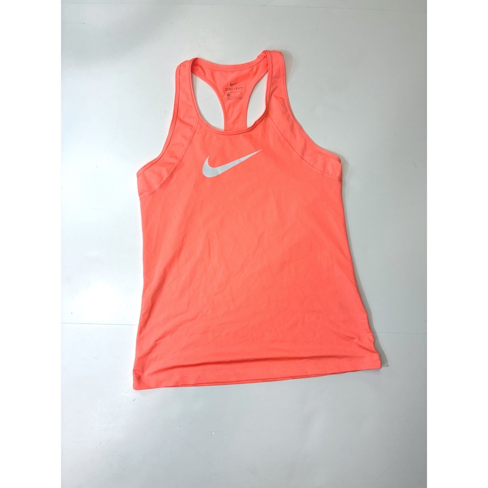Sold.  Nike Womens Dri-Fit Racerback Mesh Training Tank Top Neon